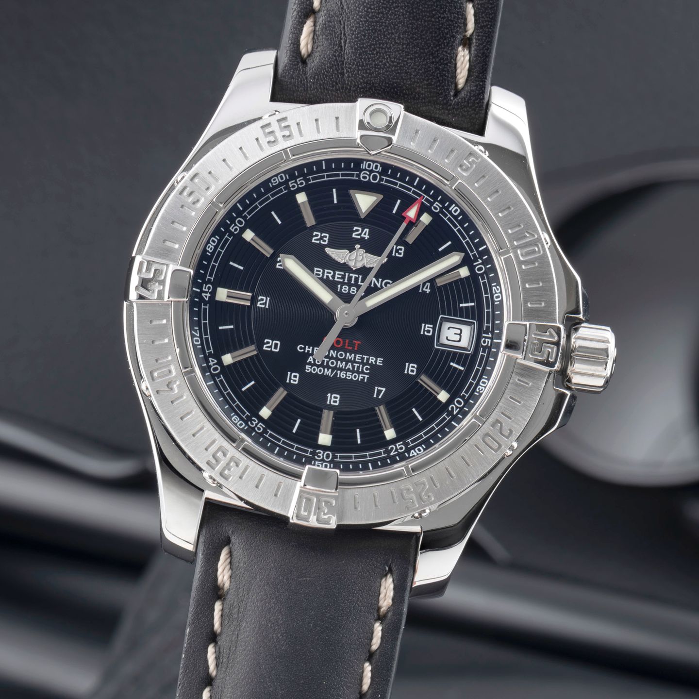 Breitling Colt Automatic A17380 (2006) - 41 mm Steel case (3/8)