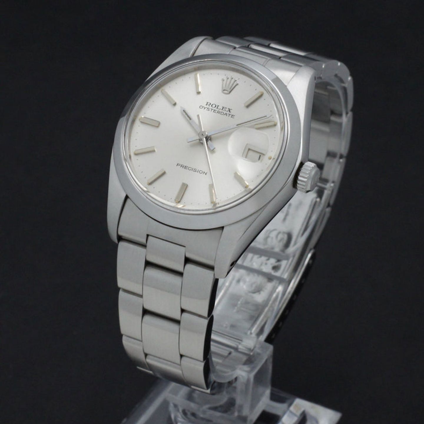 Rolex Oyster Precision 6694 (1978) - Silver dial 34 mm Steel case (2/7)