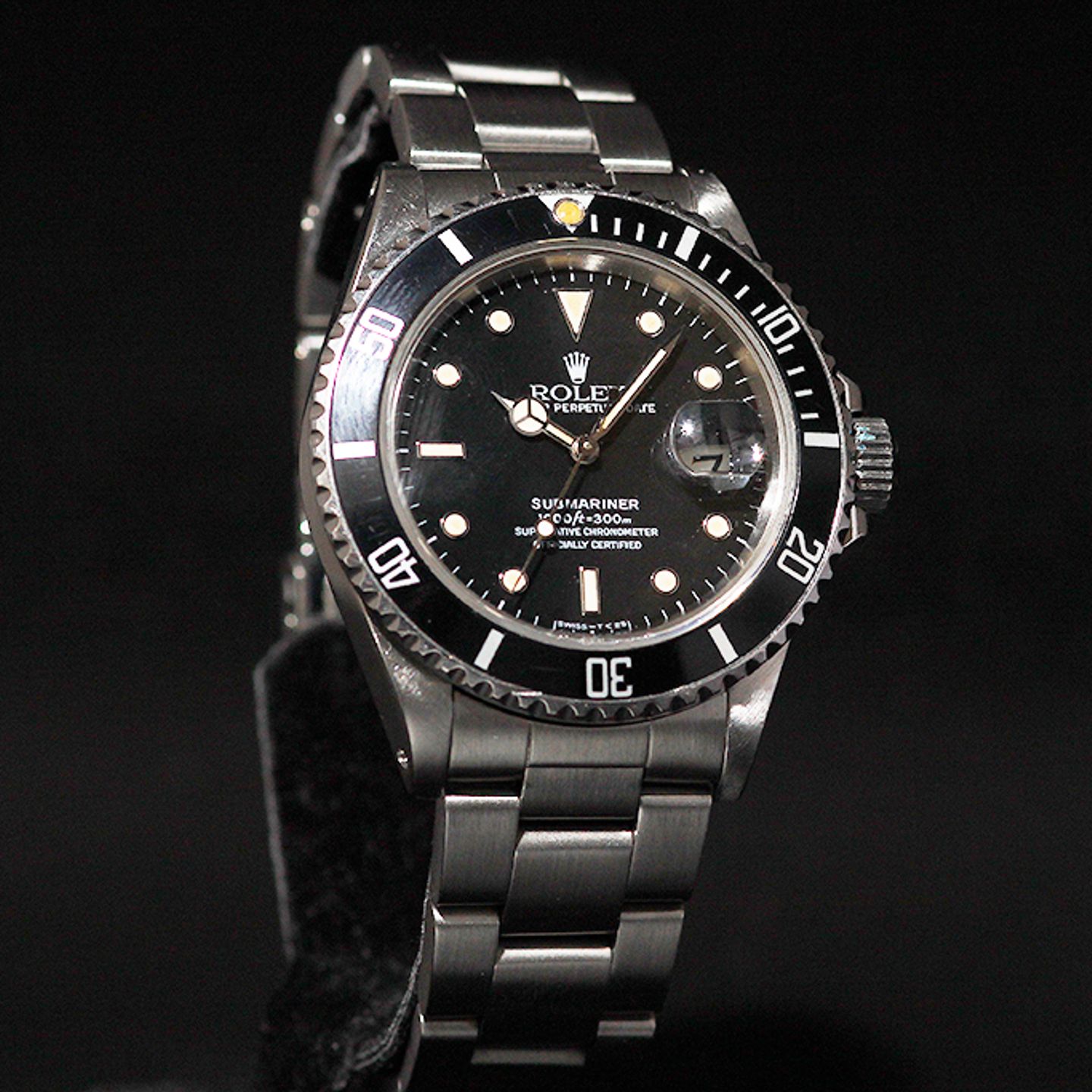 Rolex Submariner Date 5513 (1986) - Black dial 40 mm Steel case (1/4)