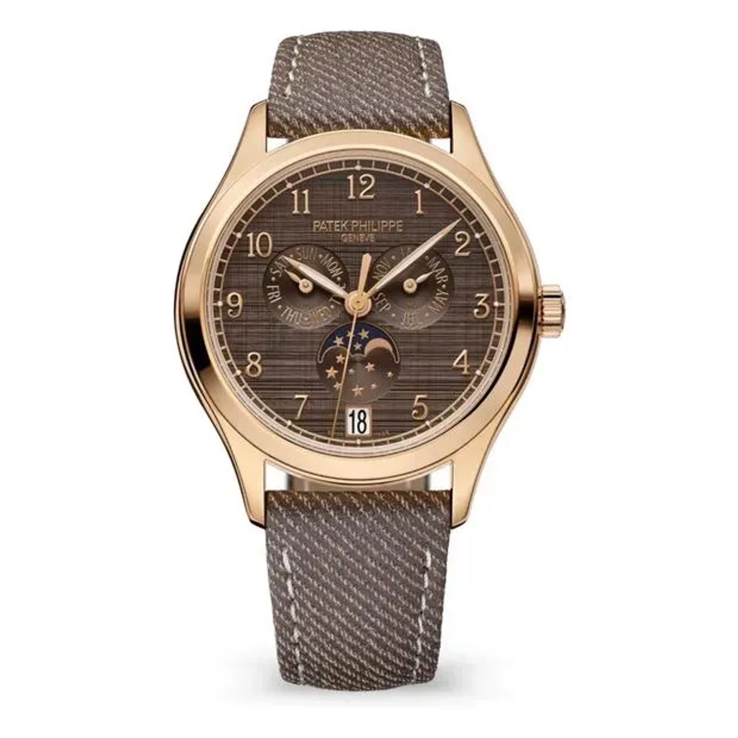 Patek Philippe Complications 4946R-001 (2025) - Brown dial 38 mm Steel case (1/6)