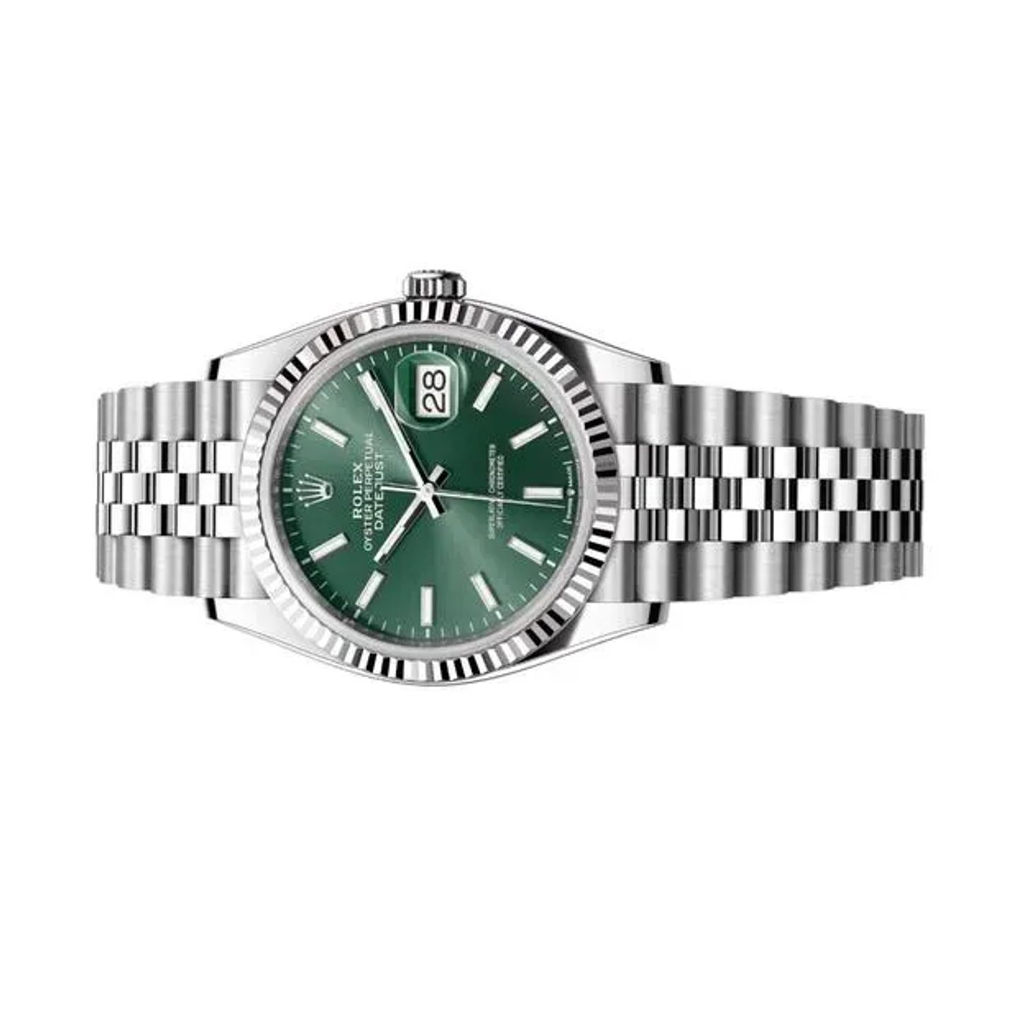 Rolex Datejust 36 126234 (2025) - Blue dial 36 mm Steel case (2/6)