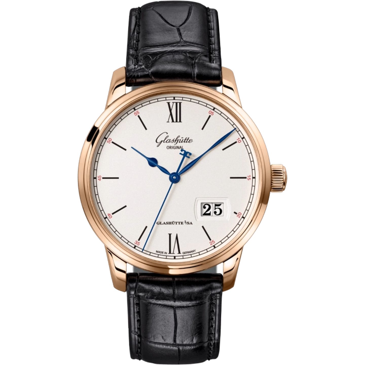 Glashütte Original Senator Excellence 1-36-03-02-05-61 (2026) - Silver dial 40 mm Red Gold case (1/1)