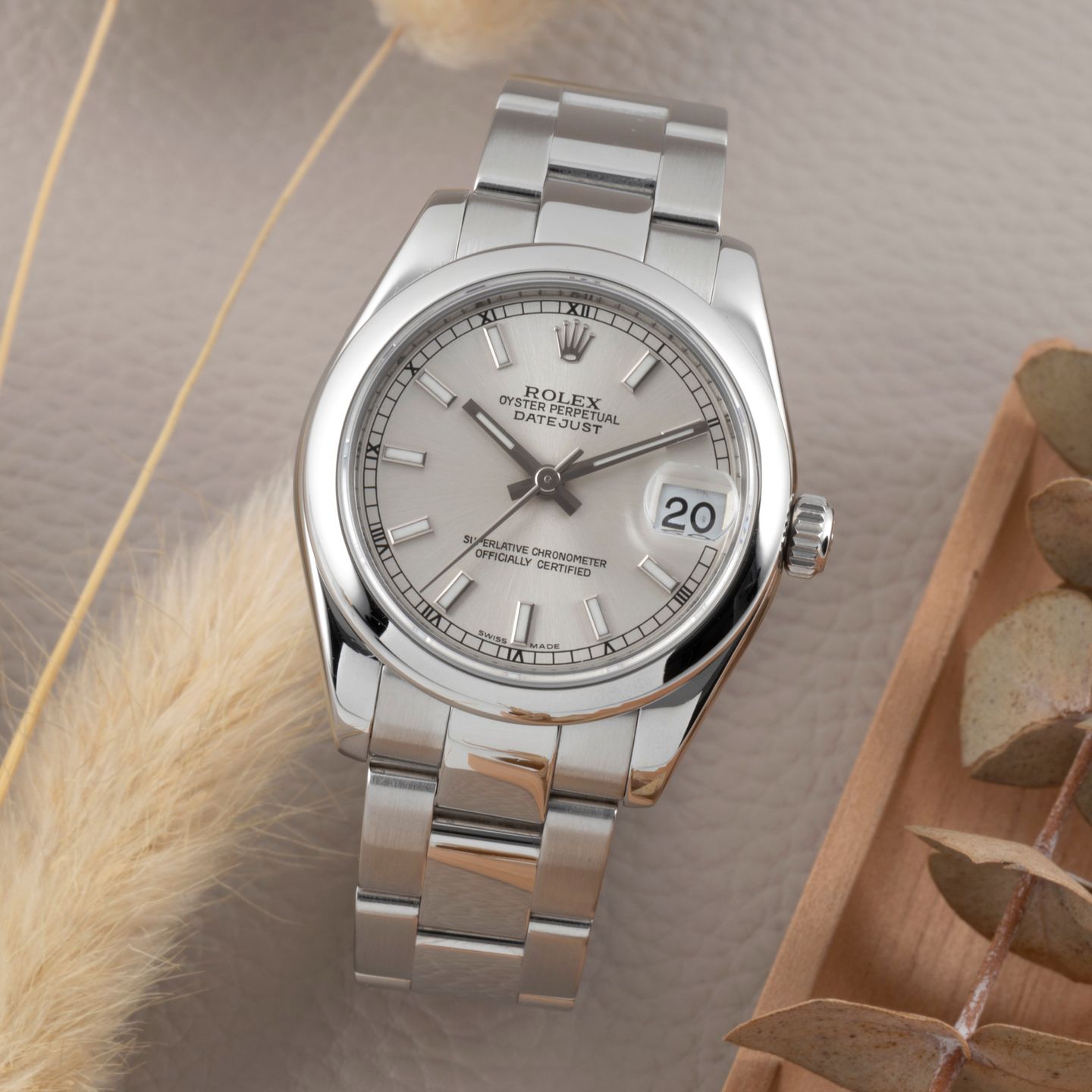 Rolex Datejust 31 178240 (Unknown (random serial)) - 31 mm Steel case (1/8)