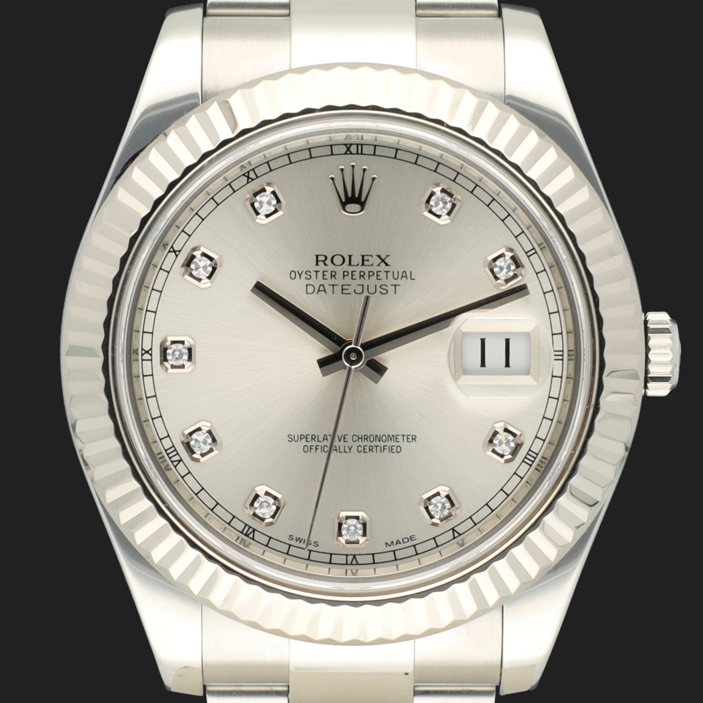 Rolex Datejust II 116334 (2014) - 41mm Staal (2/8)