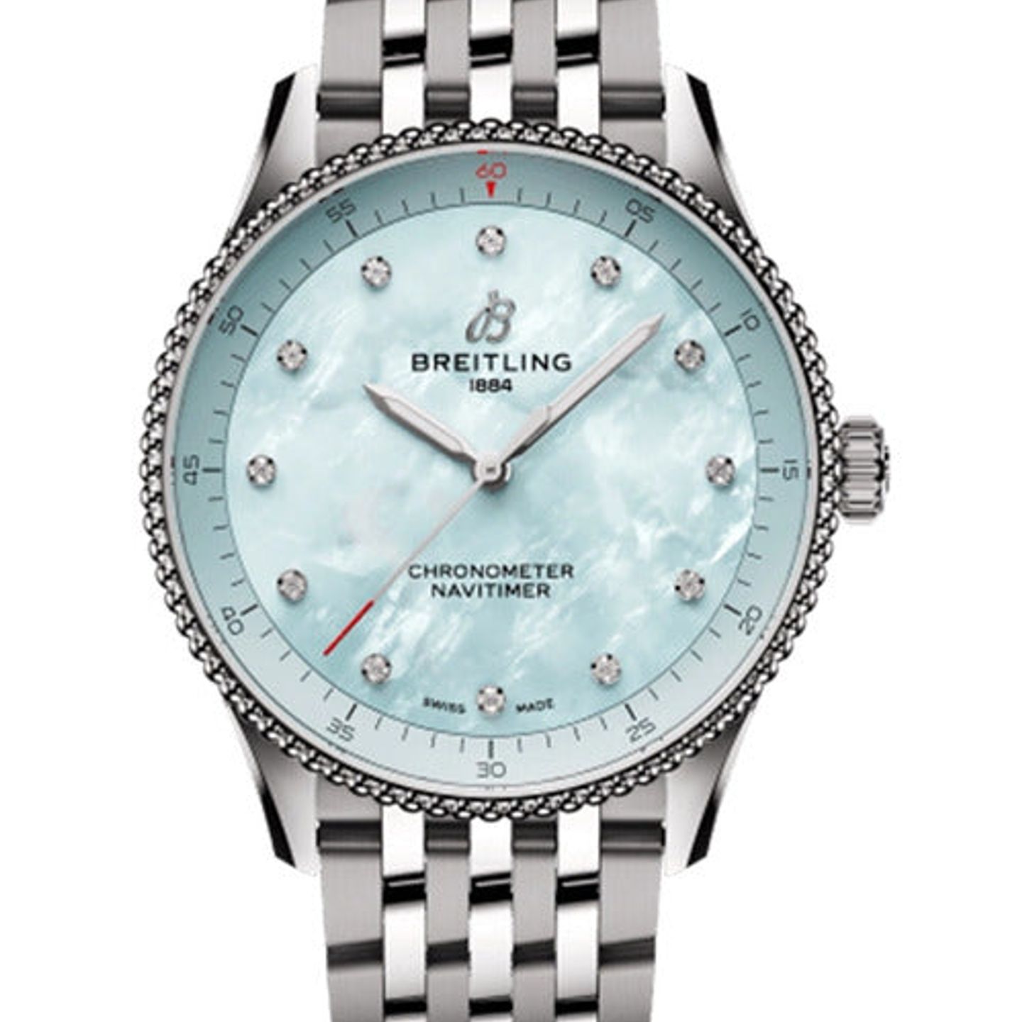 Breitling Navitimer A77320171C1A1 (2026) - Blauw wijzerplaat 32mm Staal (1/1)