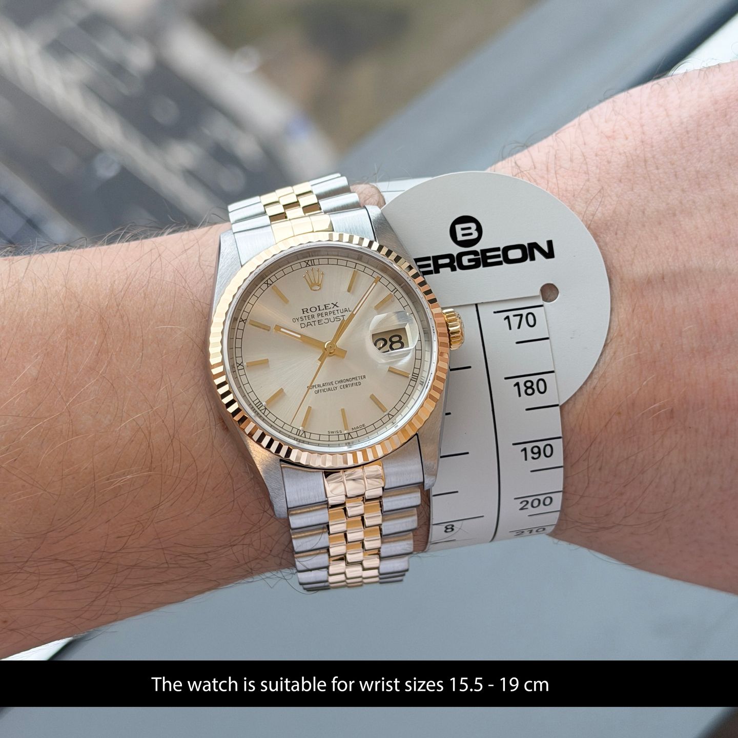 Rolex Datejust 36 16233 (2000) - 36mm Goud/Staal (2/8)