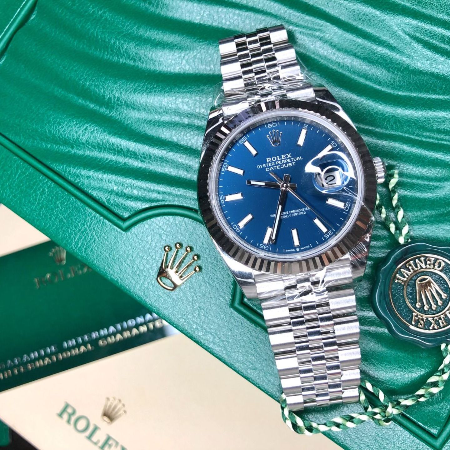 Rolex Datejust 41 126334 (2023) - Blue dial 41 mm Steel case (5/7)