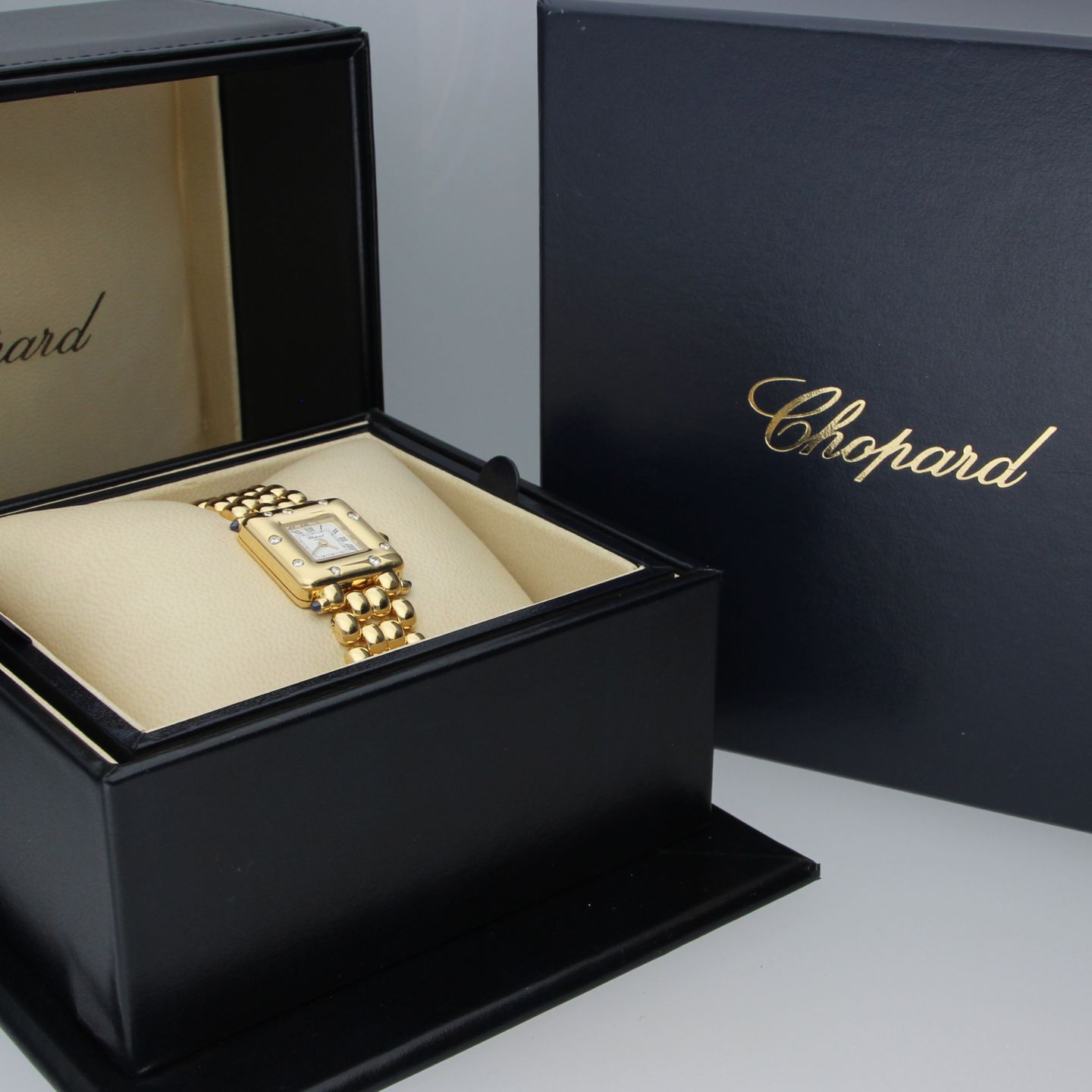 Chopard Happy Sport 10/6116-23 (1997) - Silver dial 21 mm Yellow Gold case (7/8)