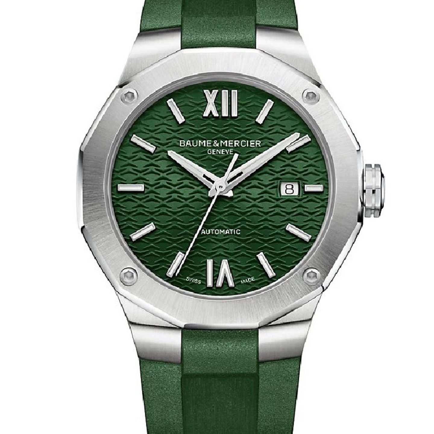 Baume & Mercier Riviera M0A10618 (2024) - Green dial 42 mm Steel case (1/3)