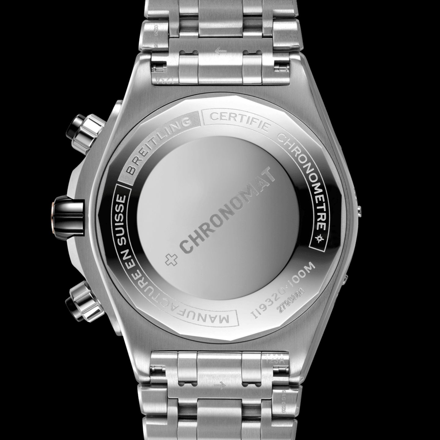 Breitling Chronomat I19320251B1A1 (2024) - Black dial 44 mm Steel case (4/4)