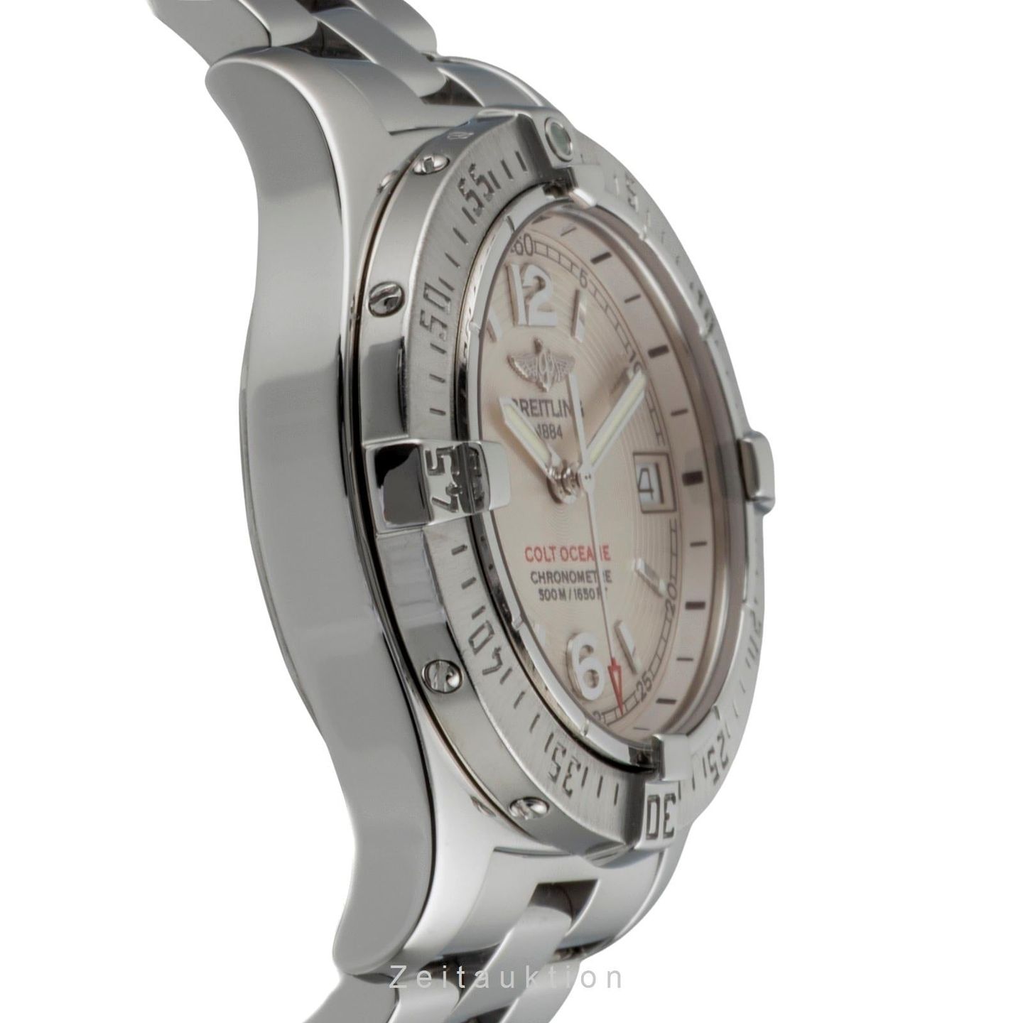 Breitling Colt Oceane A77380 (2006) - White dial 33 mm Steel case (6/8)