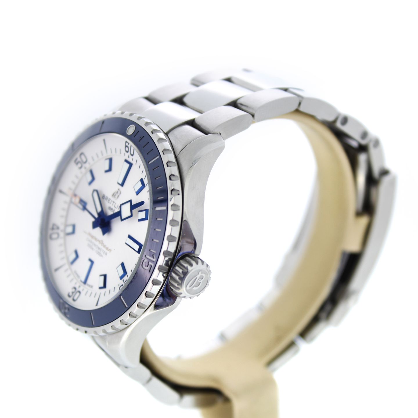 Breitling Superocean 42 A17375E71G1A1 (2022) - Zilver wijzerplaat 42mm Staal (4/7)