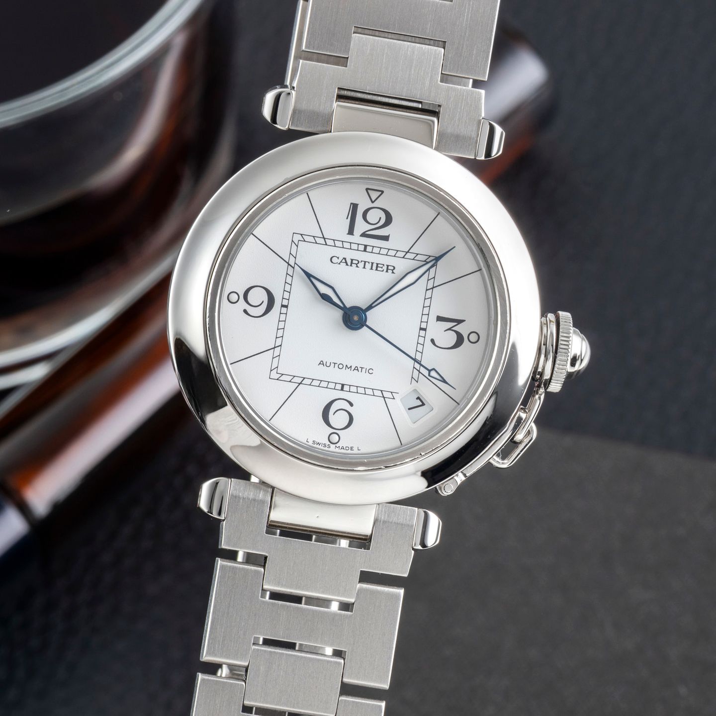 Cartier Pasha C W31074M7 - (3/8)