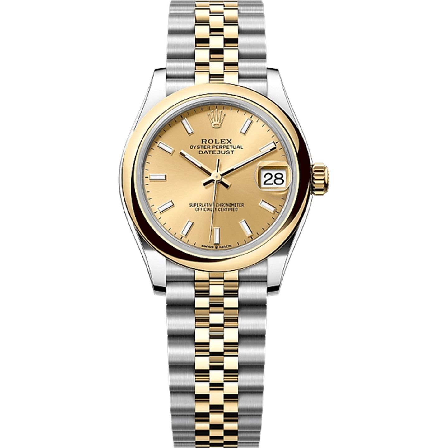 Rolex Datejust 31 278243 (2025) - Champagne dial 31 mm Steel case (1/1)