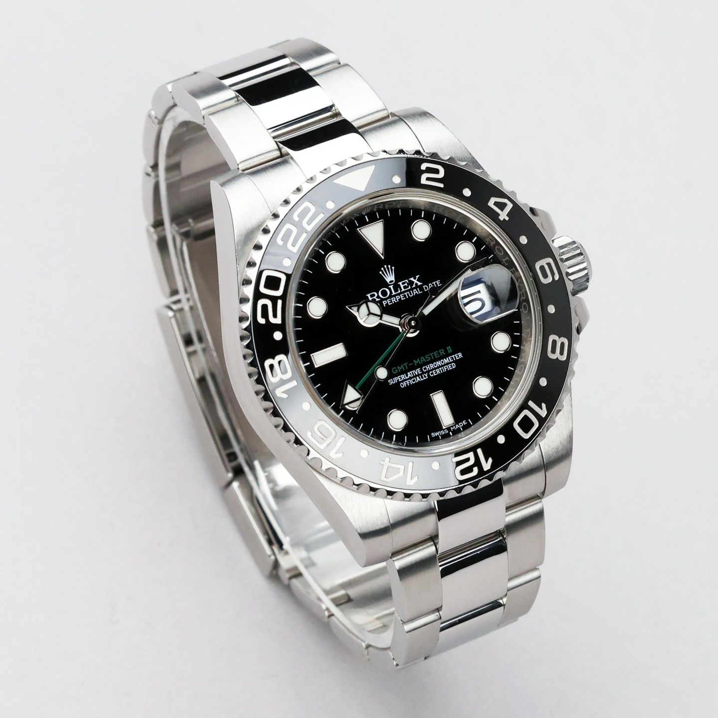 Rolex GMT-Master II 116710LN (2015) - Black dial 40 mm Steel case (2/8)