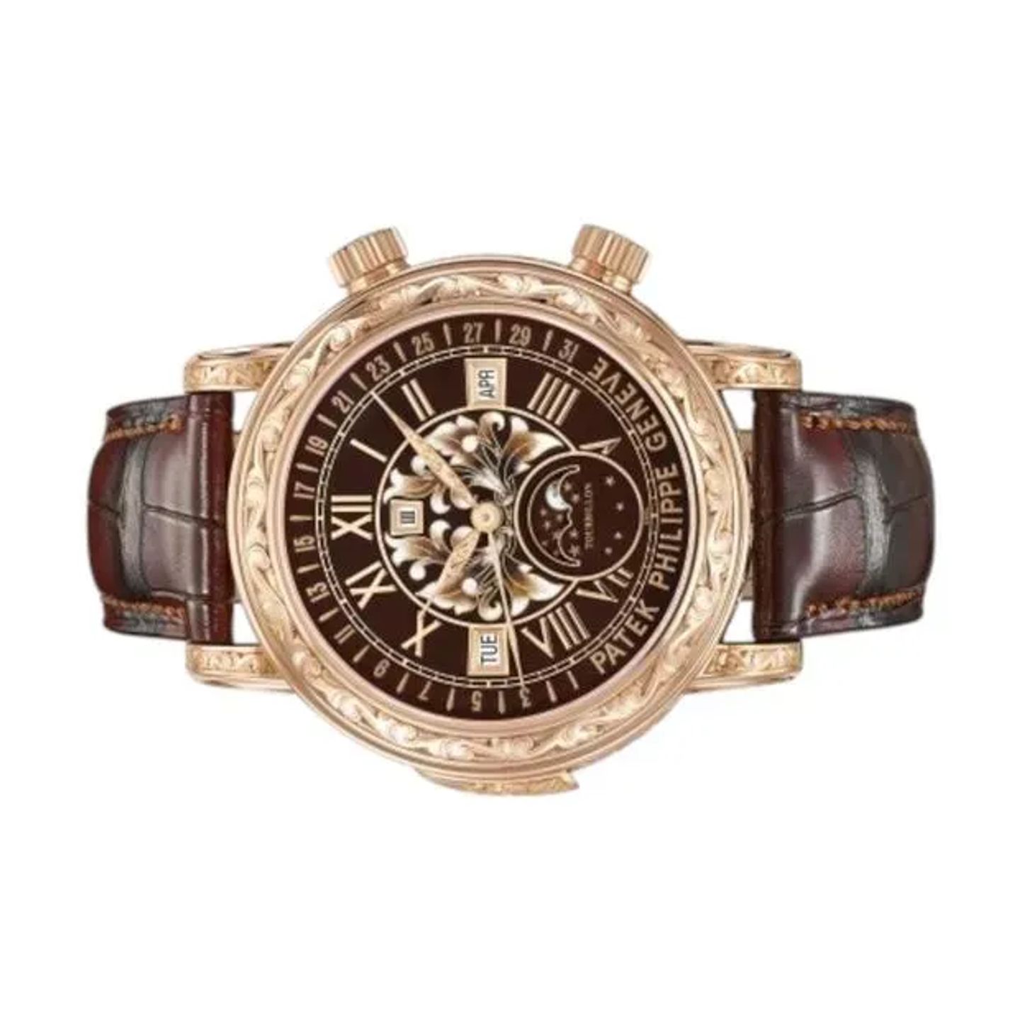 Patek Philippe Sky Moon Tourbillon 6002R-001 - (3/6)