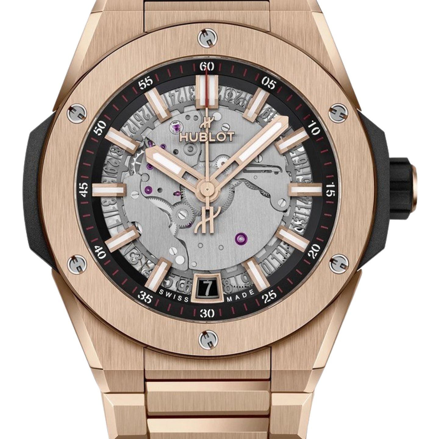 Hublot Big Bang 456.OX.0180.OX (2024) - Transparent dial 40 mm Rose Gold case (1/1)