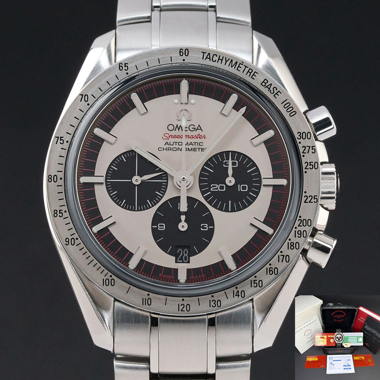Omega Speedmaster 3559.32 (2005) - 42mm Staal (1/8)