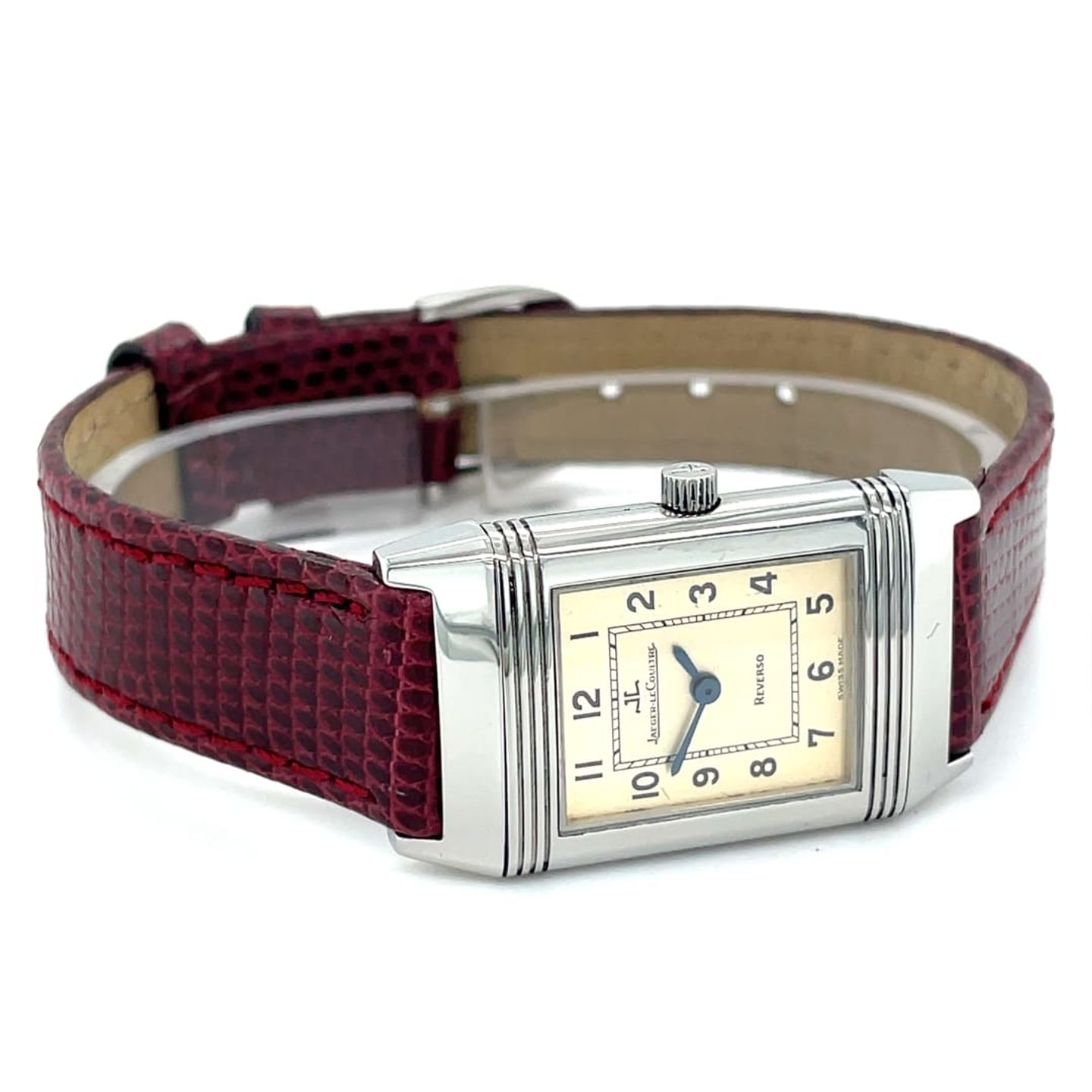 Jaeger-LeCoultre Reverso Lady 260.8.08 (Unknown (random serial)) - Champagne dial 20 mm Steel case (2/8)