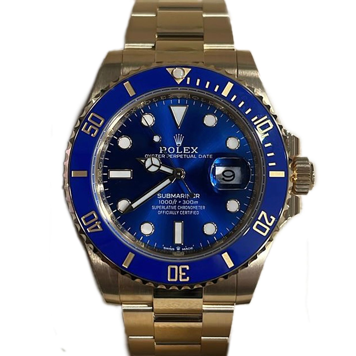 Rolex Submariner Date 126618LB (2024) - Blue dial 41 mm Yellow Gold case (1/1)