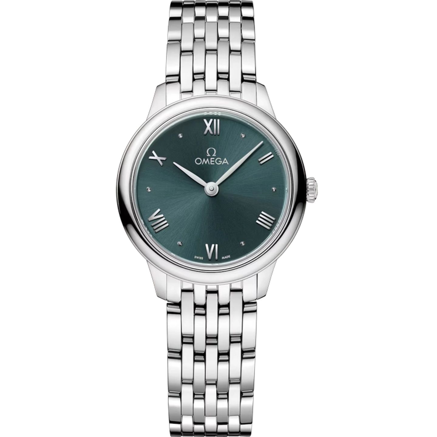 Omega De Ville 434.10.28.60.10.001 (2025) - Turquoise dial 28 mm Steel case (1/1)