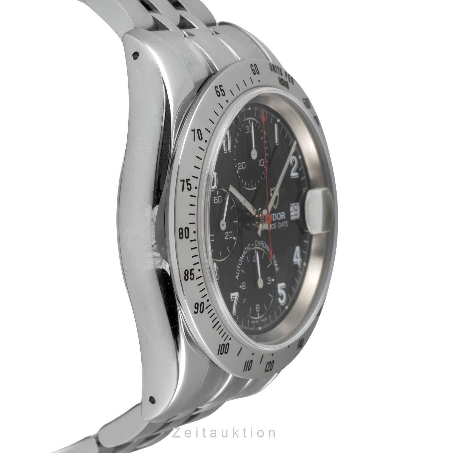 Tudor Prince Date 79280P (2002) - Black dial 39 mm Steel case (6/8)