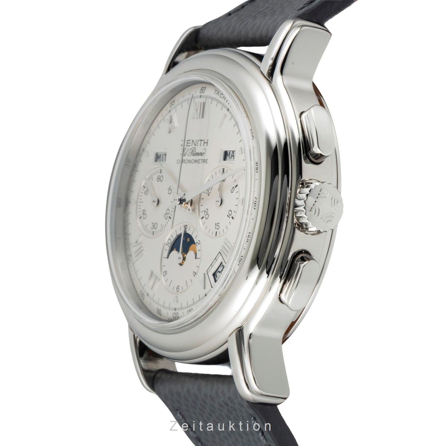 Zenith El Primero Chronomaster 01.0240.400 (1998) - White dial 40 mm Steel case (5/8)