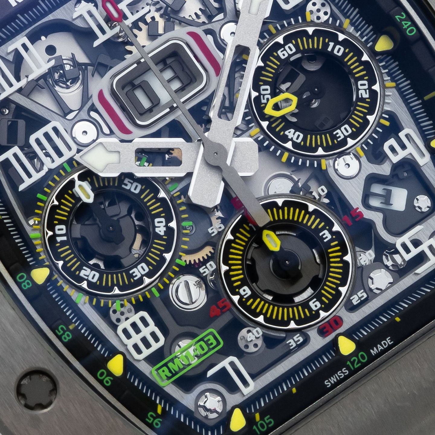 Richard Mille RM 011 RM 11-03 Ti - (4/8)