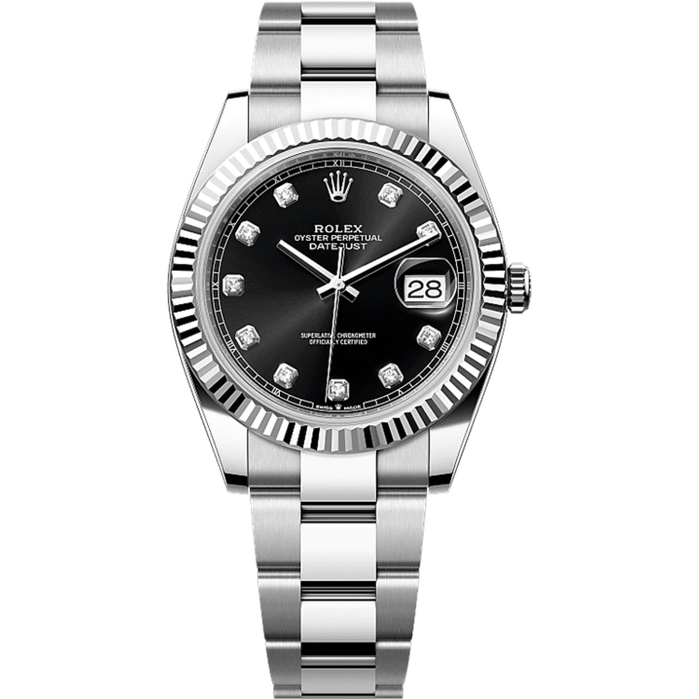 Rolex Datejust 41 126334 (2025) - Zwart wijzerplaat 41mm Staal (1/1)