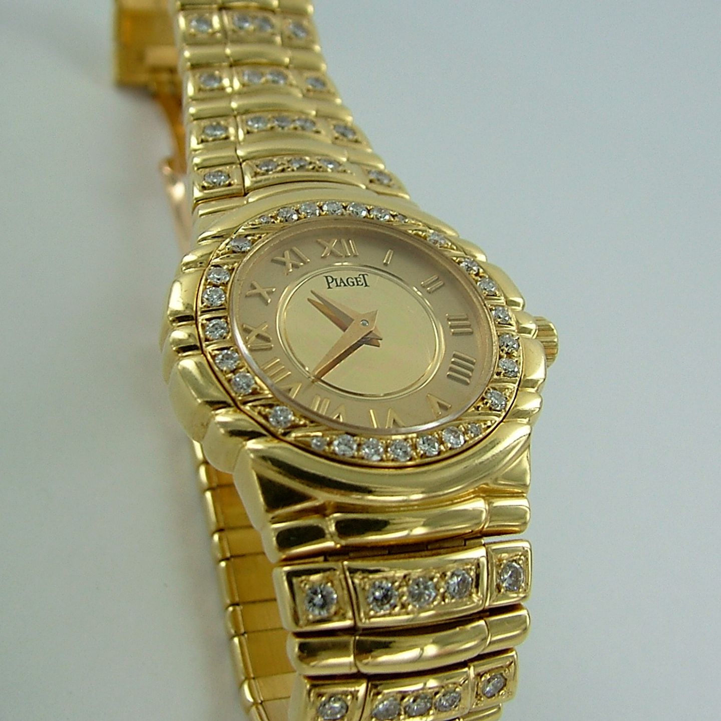 Piaget Unknown - (2004) - Gold dial 25 mm Yellow Gold case (5/8)