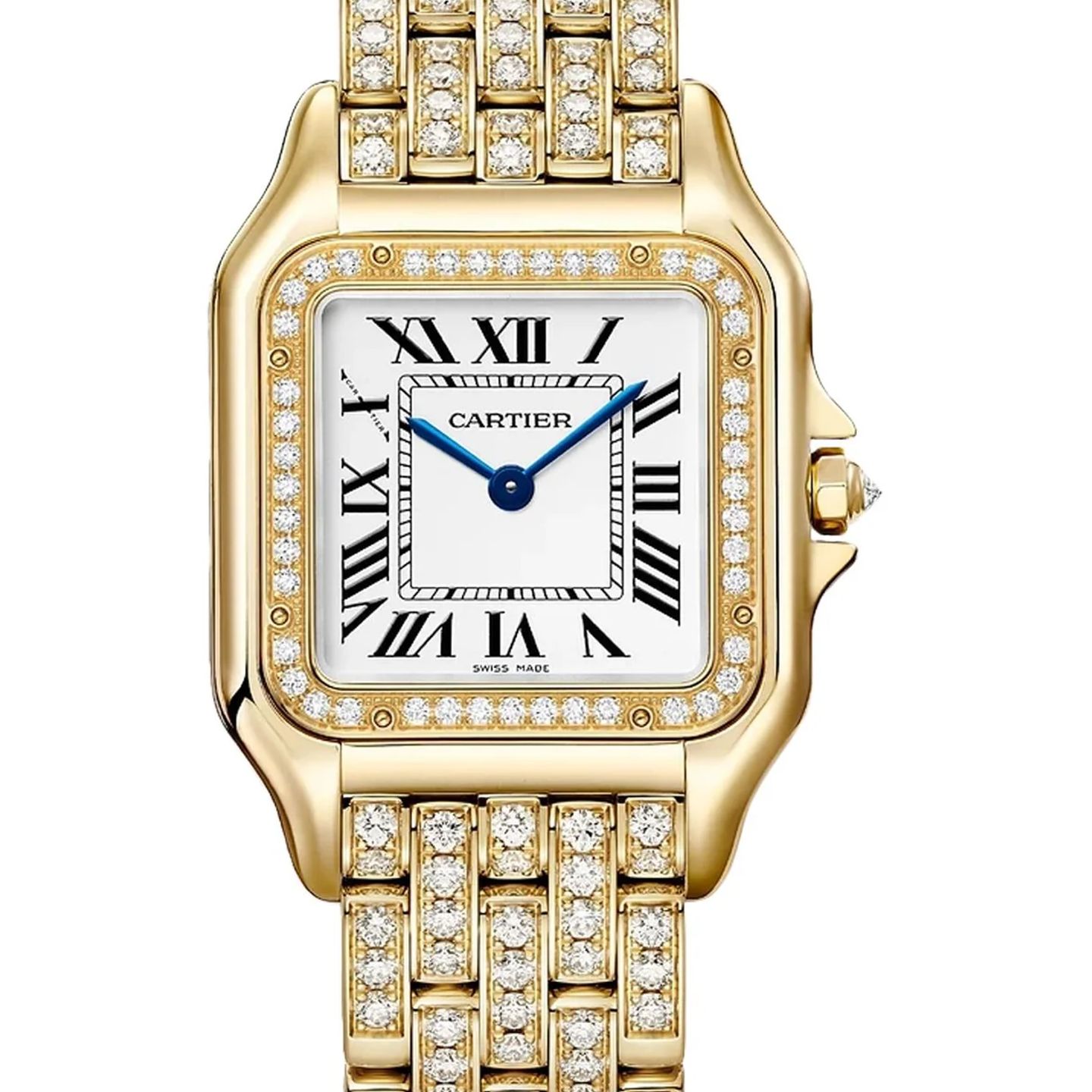 Cartier Panthère WJPN0060 (2026) - Zilver wijzerplaat 37mm Geelgoud (1/1)