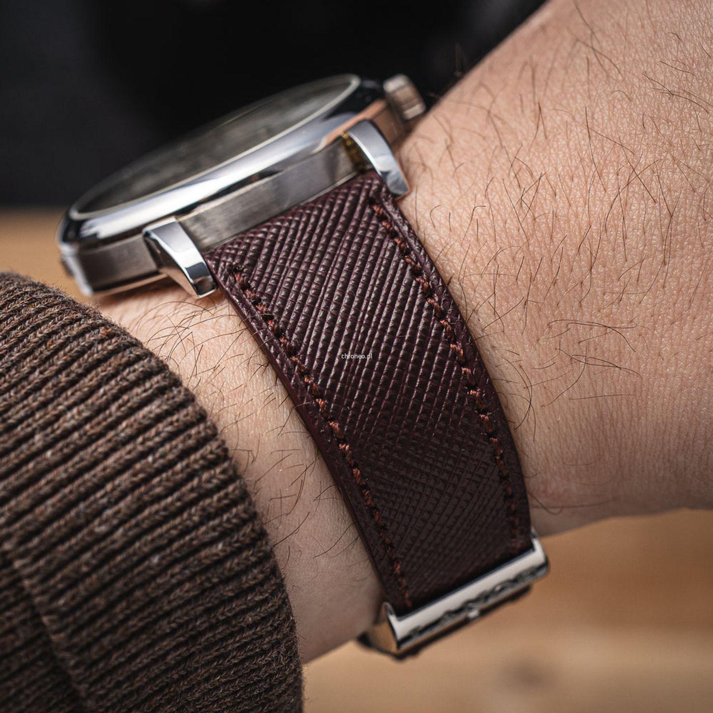 A. Lange & Söhne Lange 1 101.001 (Unknown (random serial)) - Silver dial 40 mm Yellow Gold case (7/8)