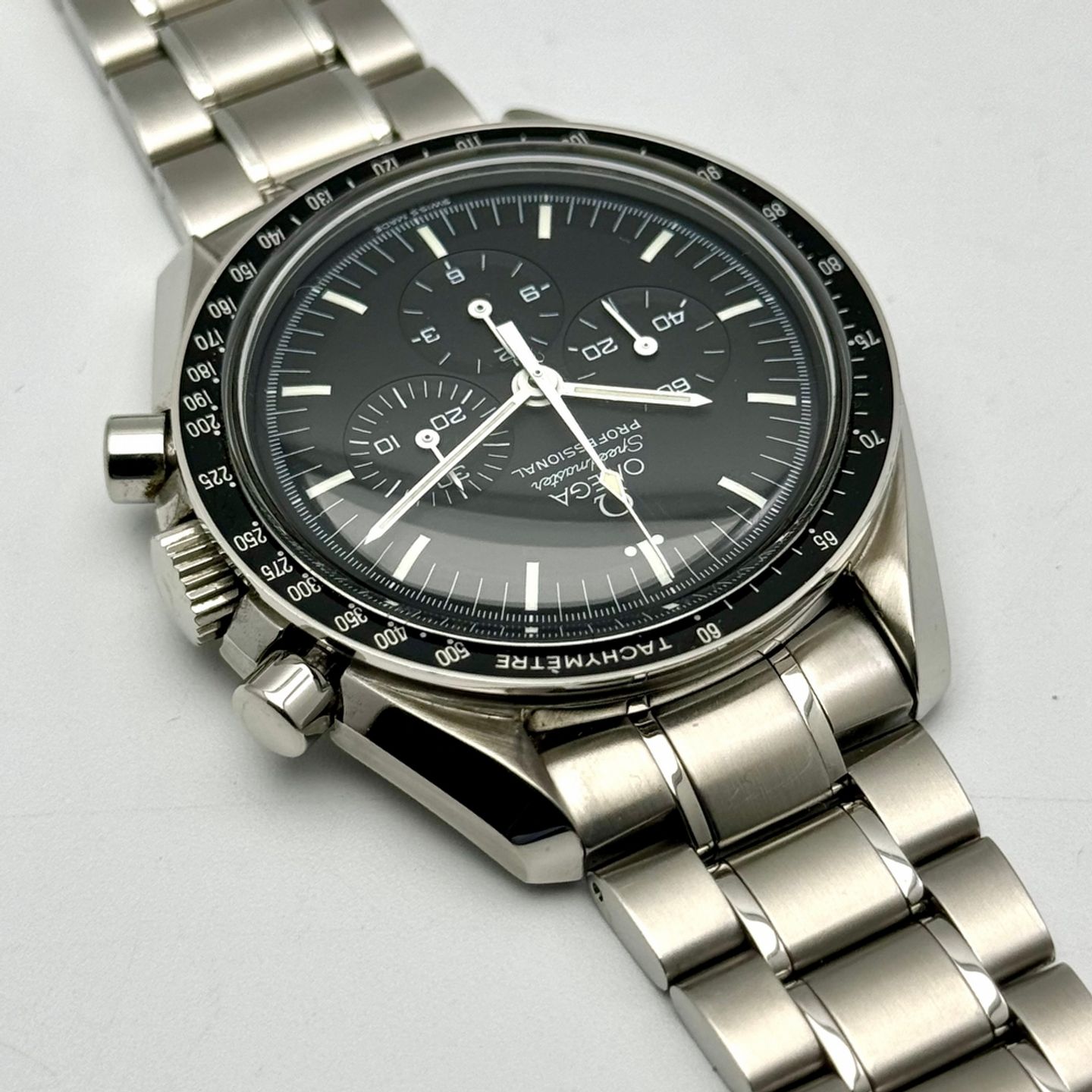 Omega Speedmaster Professional Moonwatch 3572.50.00 (1998) - Zwart wijzerplaat 42mm Staal (8/10)