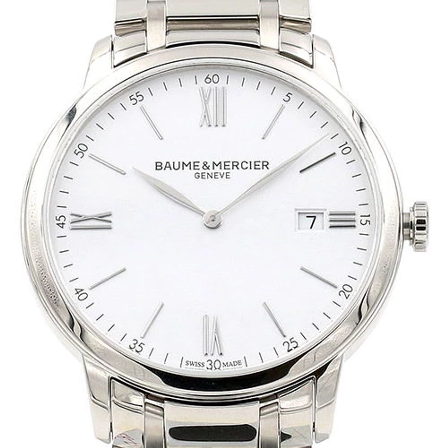 Baume & Mercier Classima M0A10354 (2024) - White dial 40 mm Steel case (2/4)