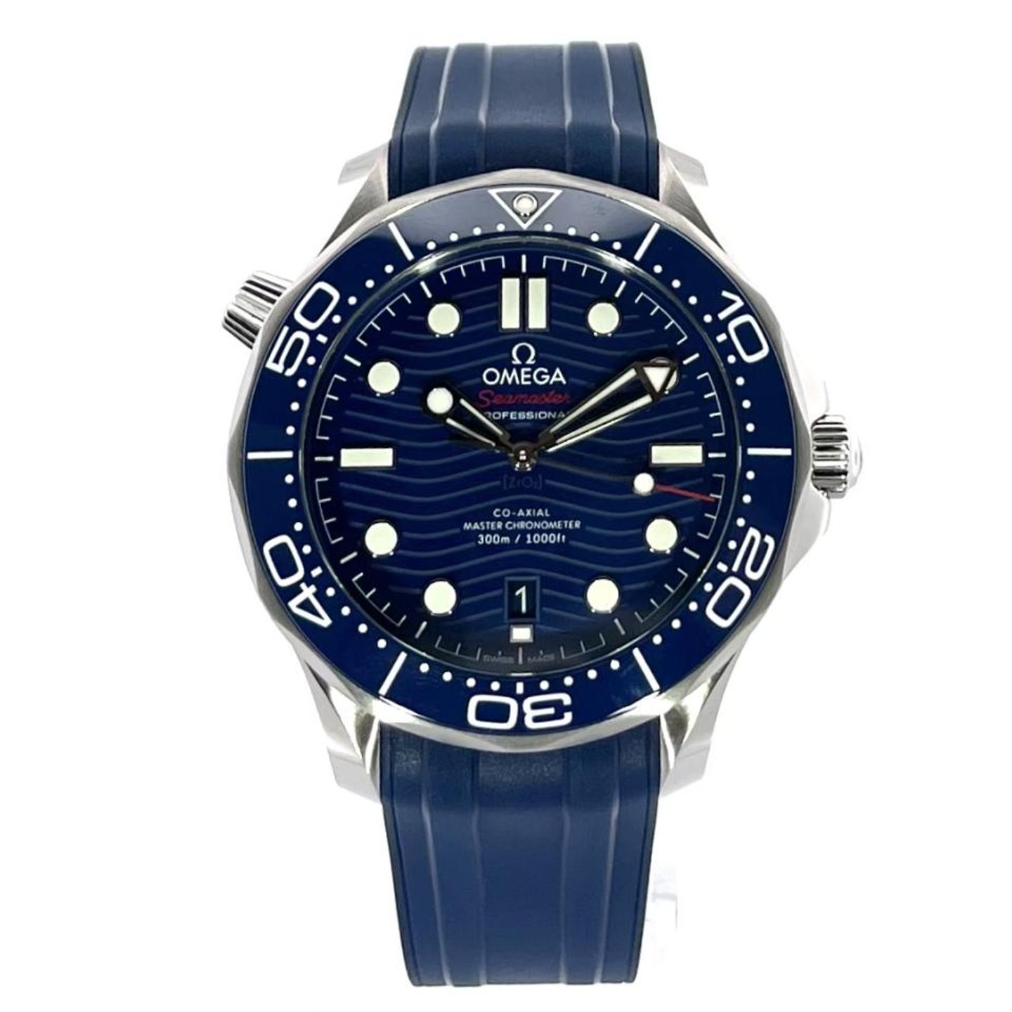 Omega Seamaster Diver 300 M 210.32.42.20.03.001 (2024) - Blue dial 42 mm Steel case (2/8)
