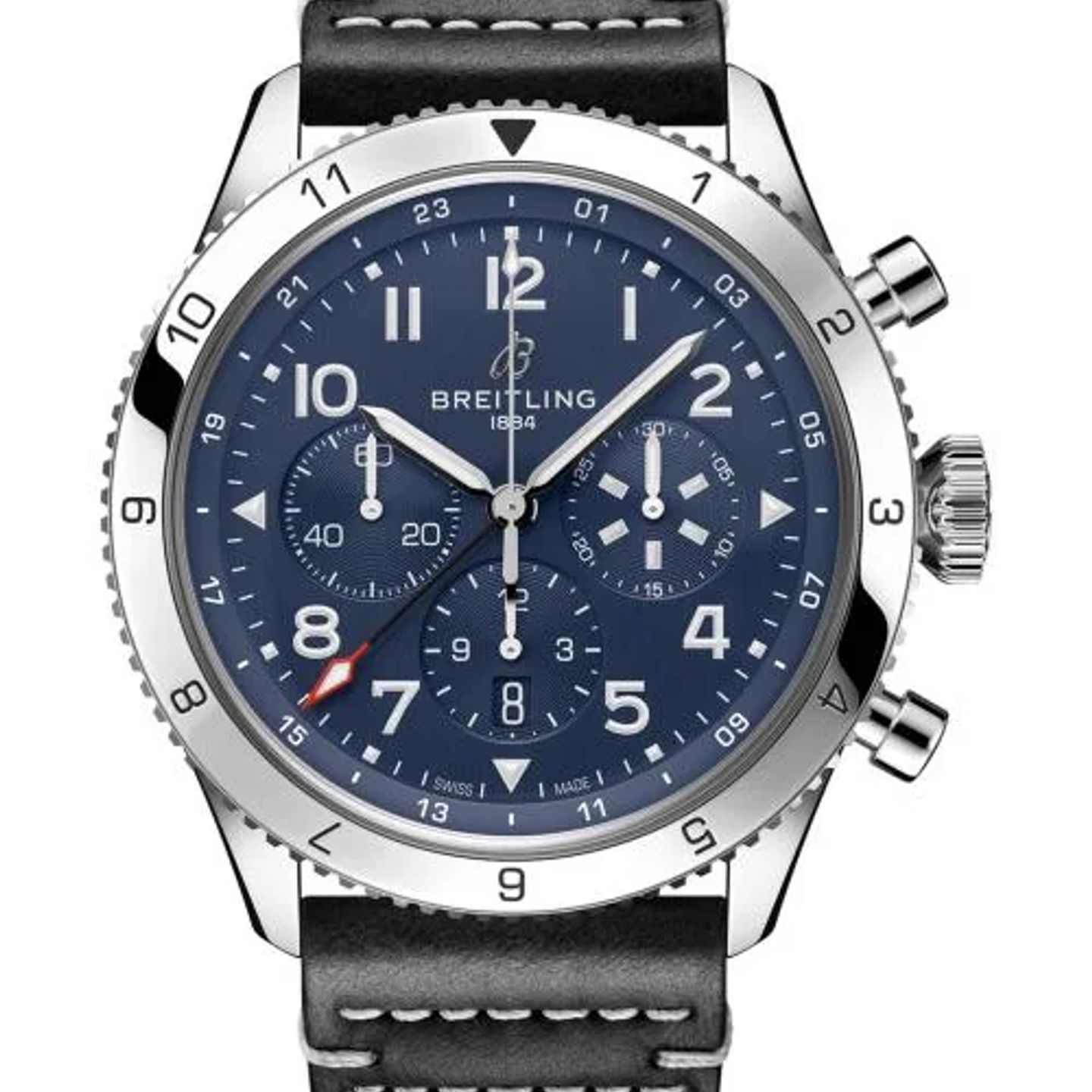 Breitling Super Avi AB04451A1C1X1 (2026) - Blue dial 46 mm Steel case (1/1)