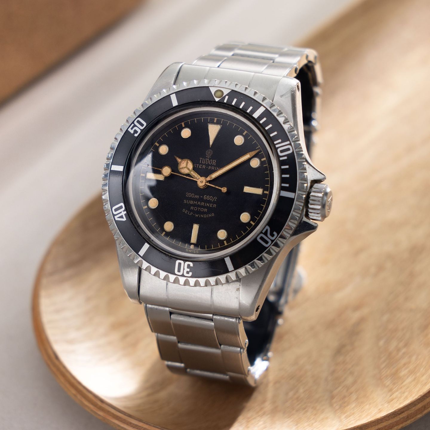 Tudor Submariner 7928 (1962) - 40 mm Steel case (1/8)