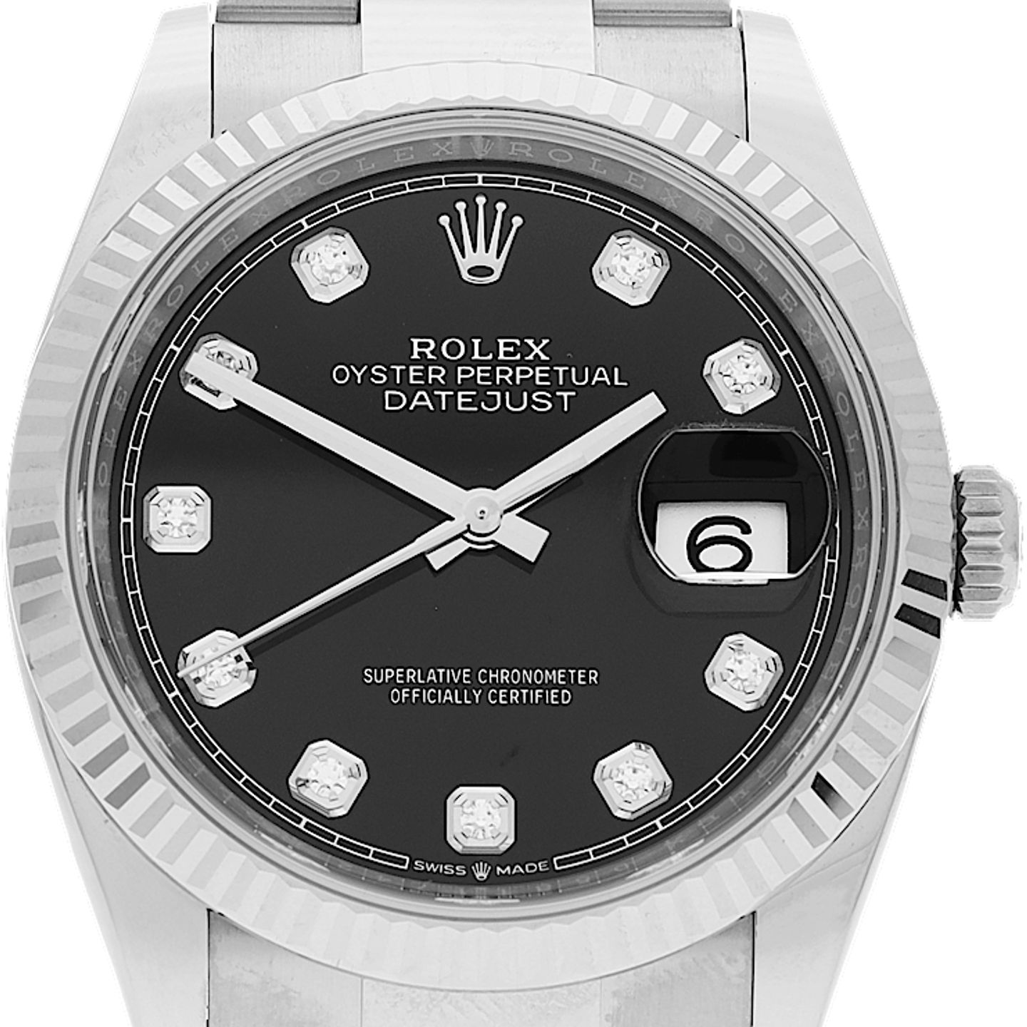 Rolex Datejust 36 126234 (2021) - Zwart wijzerplaat 36mm Staal (1/5)