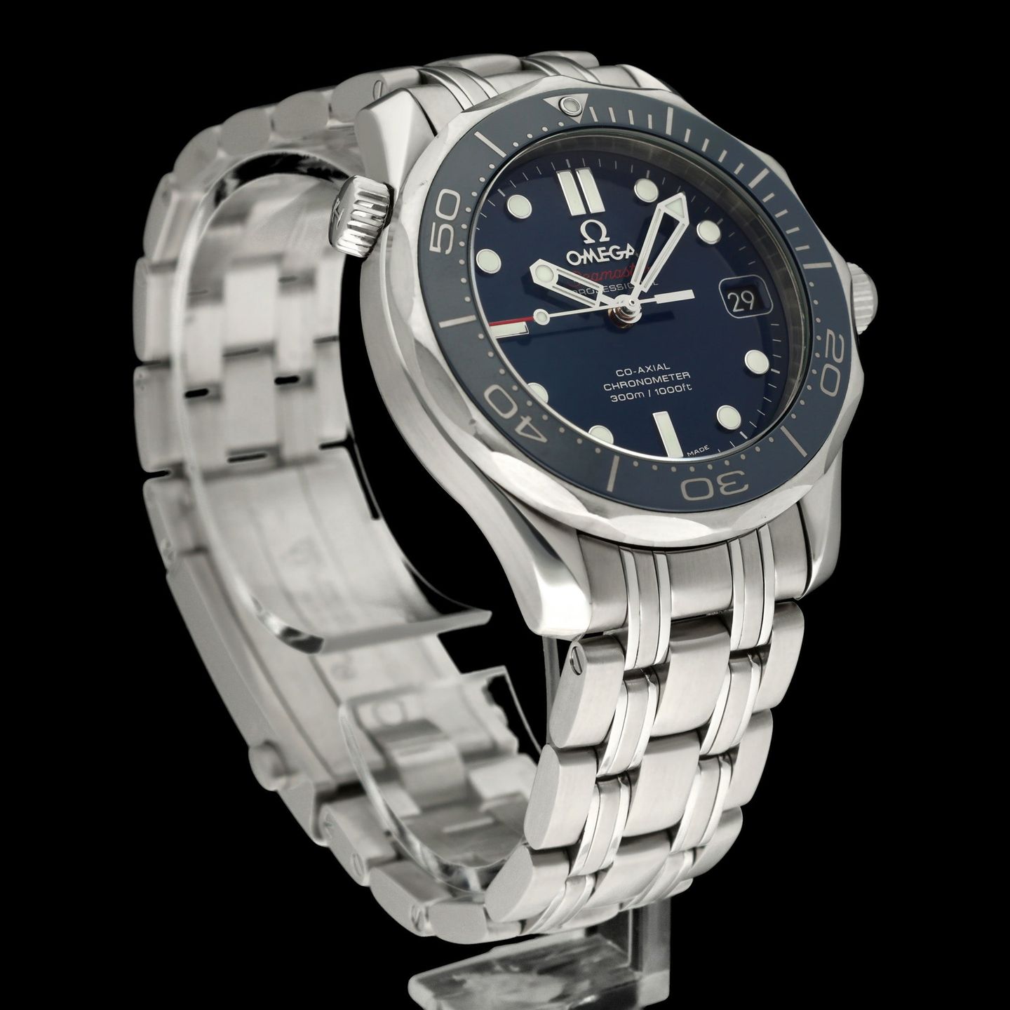 Omega Seamaster Diver 300 M 212.30.36.20.03.001 (2019) - Blue dial 36 mm Steel case (6/8)
