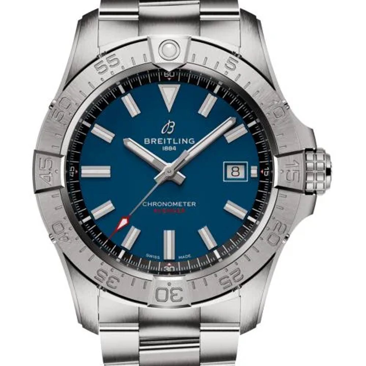 Breitling Avenger A17328101C1A1 (2026) - Blauw wijzerplaat 42mm Staal (1/1)