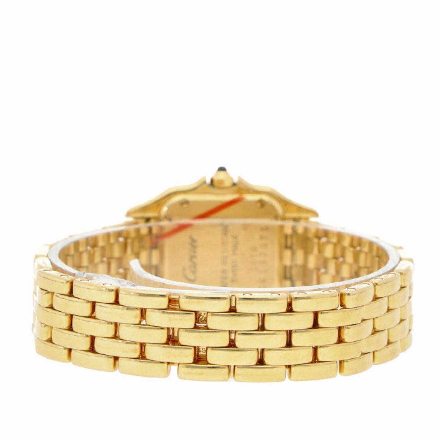 Cartier Panthère 1070 (1996) - White dial 22 mm Yellow Gold case (4/5)