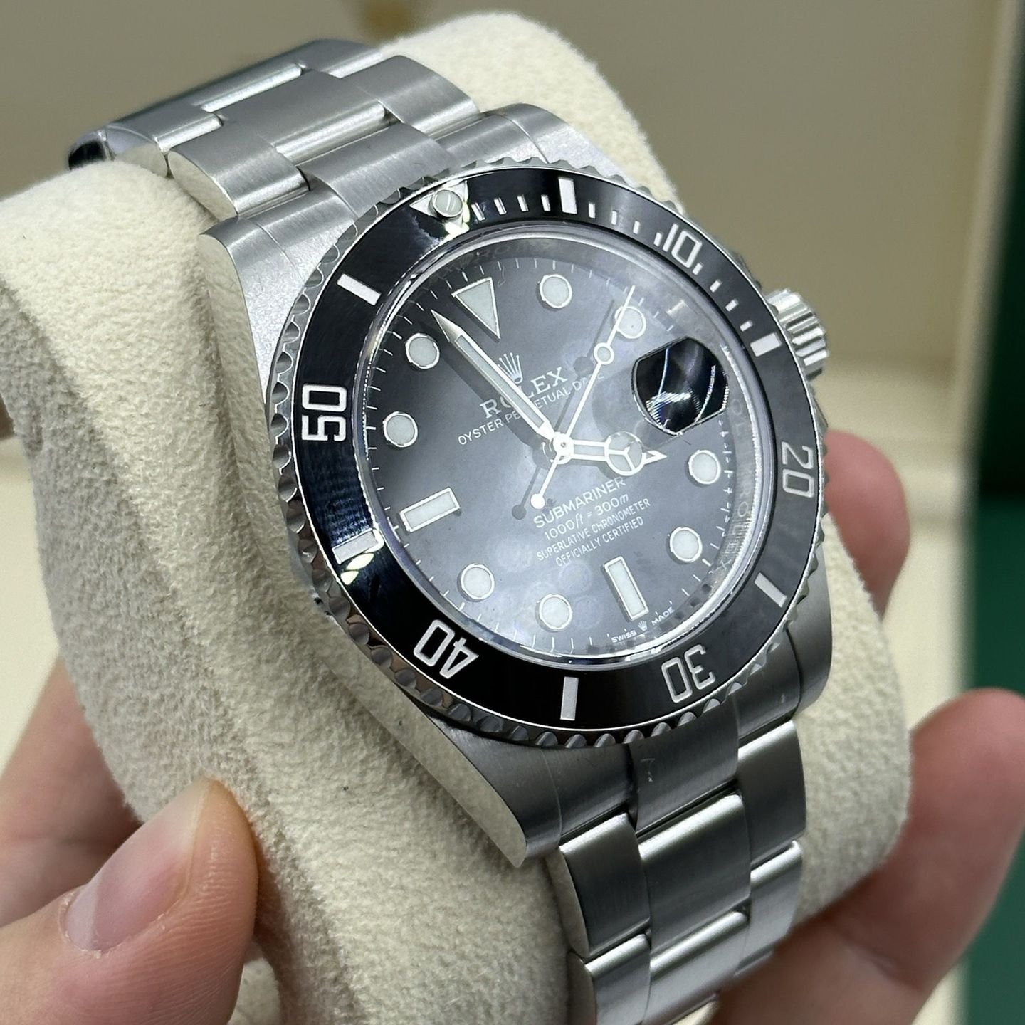 Rolex Submariner Date 126610LN (Onbekend (willekeurig serienummer)) - Zwart wijzerplaat 41mm Staal (7/8)