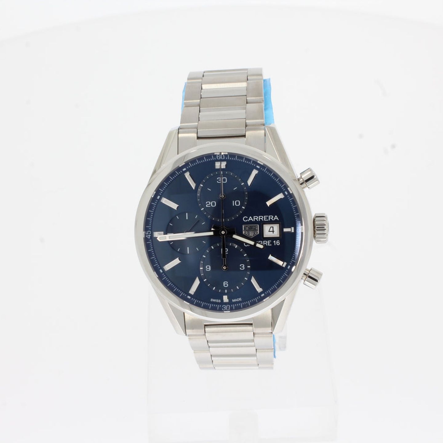 TAG Heuer Carrera Calibre 16 CBK2112.BA0715 (2025) - Blue dial 41 mm Steel case (5/5)
