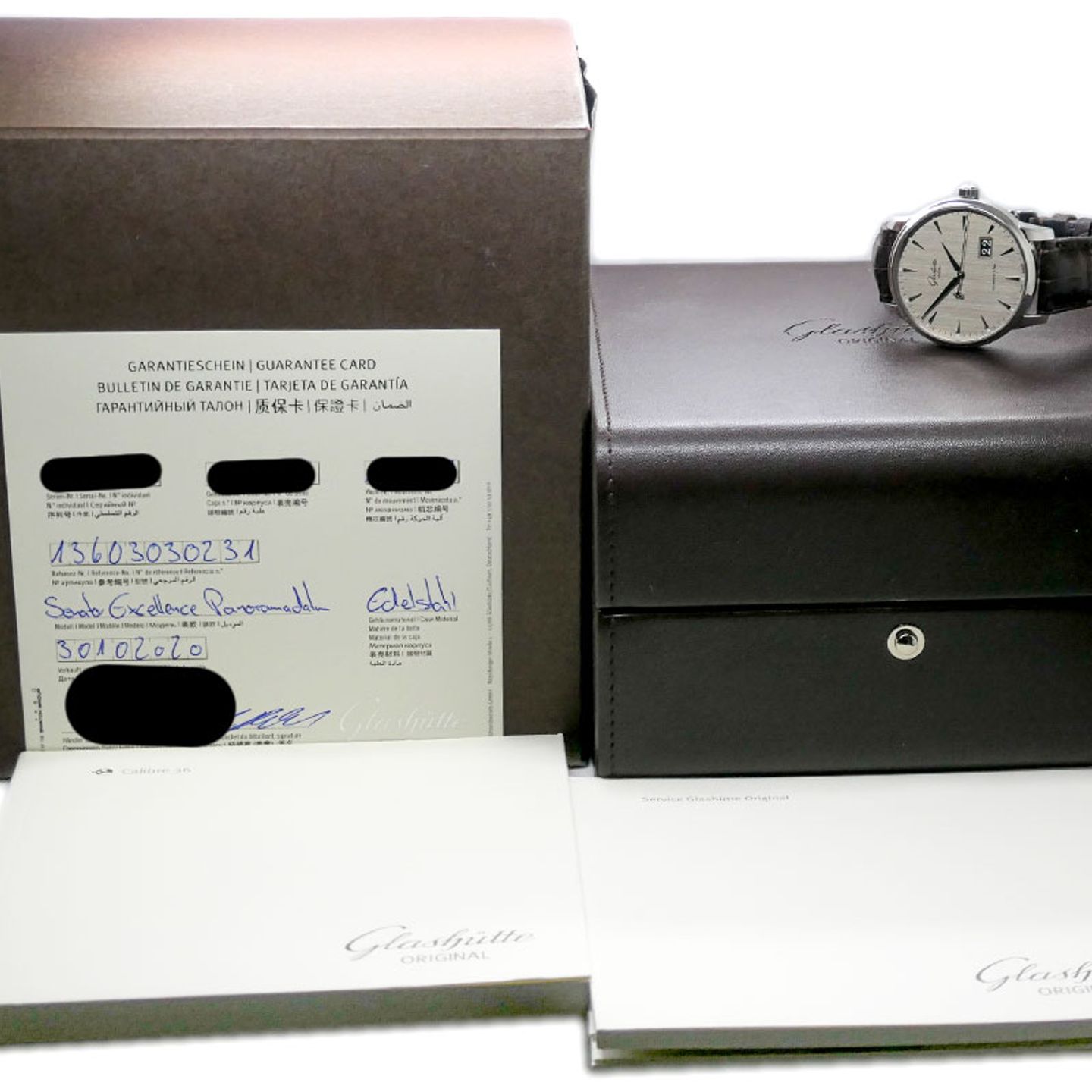 Glashütte Original Senator Excellence 1-36-03-03-02-31 (2020) - Silver dial 42 mm Steel case (7/7)