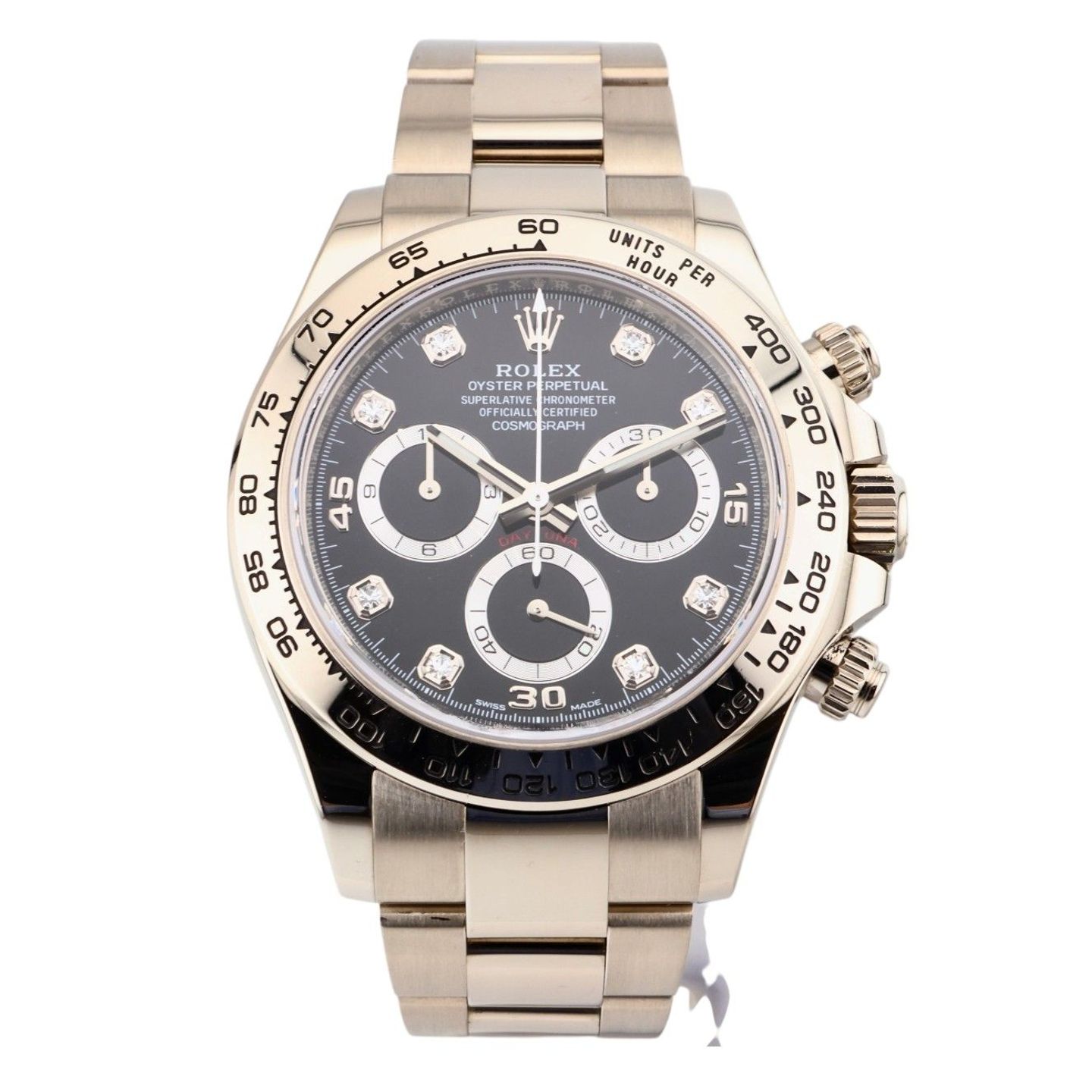 Rolex Daytona 116509 (2022) - Black dial 40 mm White Gold case (1/8)