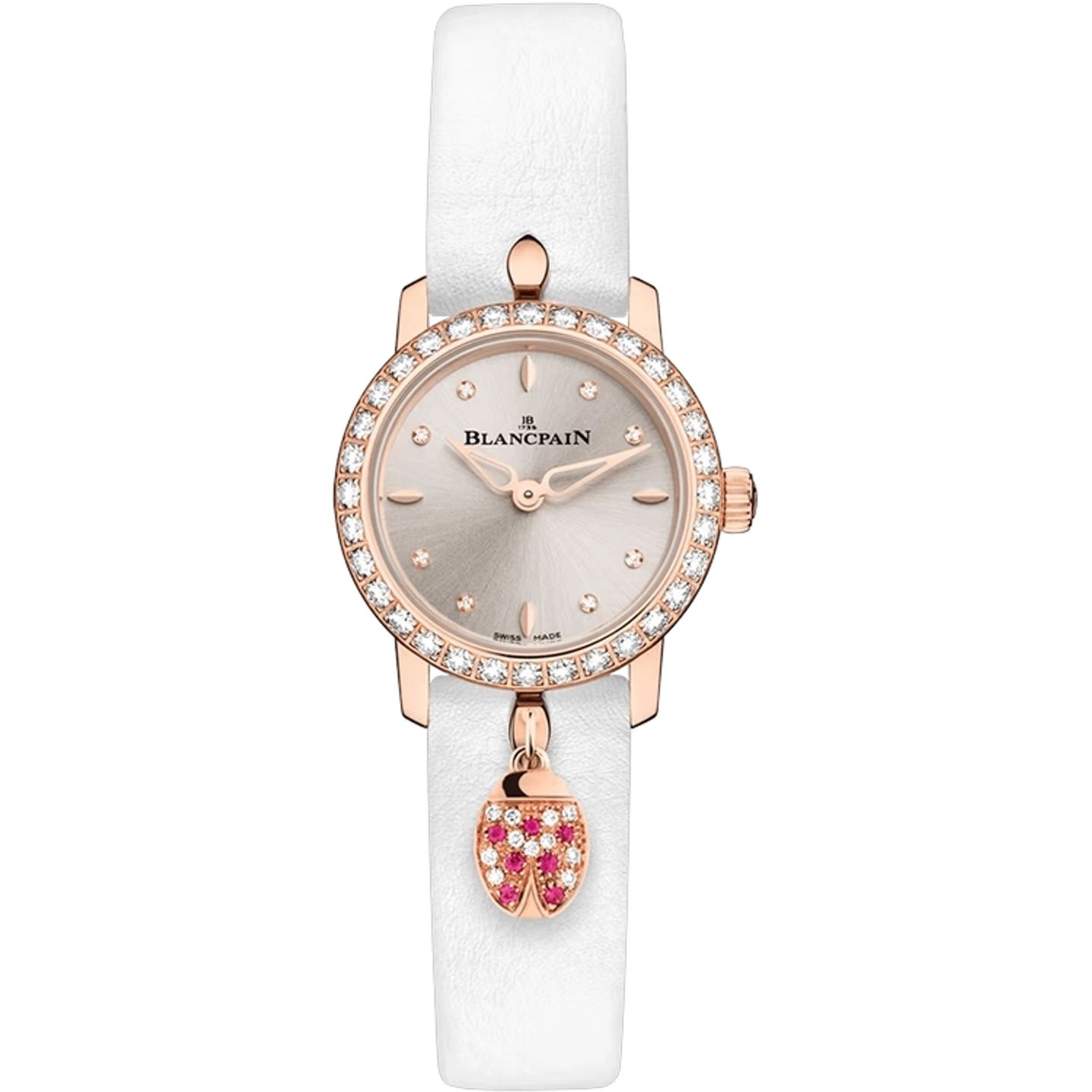 Blancpain Ladybird 0063C-2987-63A (2026) - Champagne wijzerplaat 22mm Roségoud (1/1)