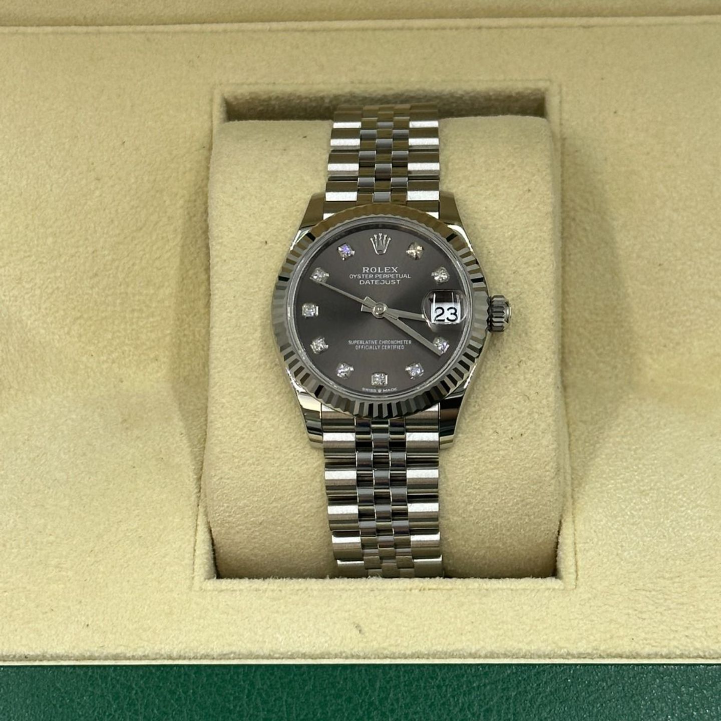 Rolex Datejust 31 278274 (2024) - Grijs wijzerplaat 31mm Staal (5/8)