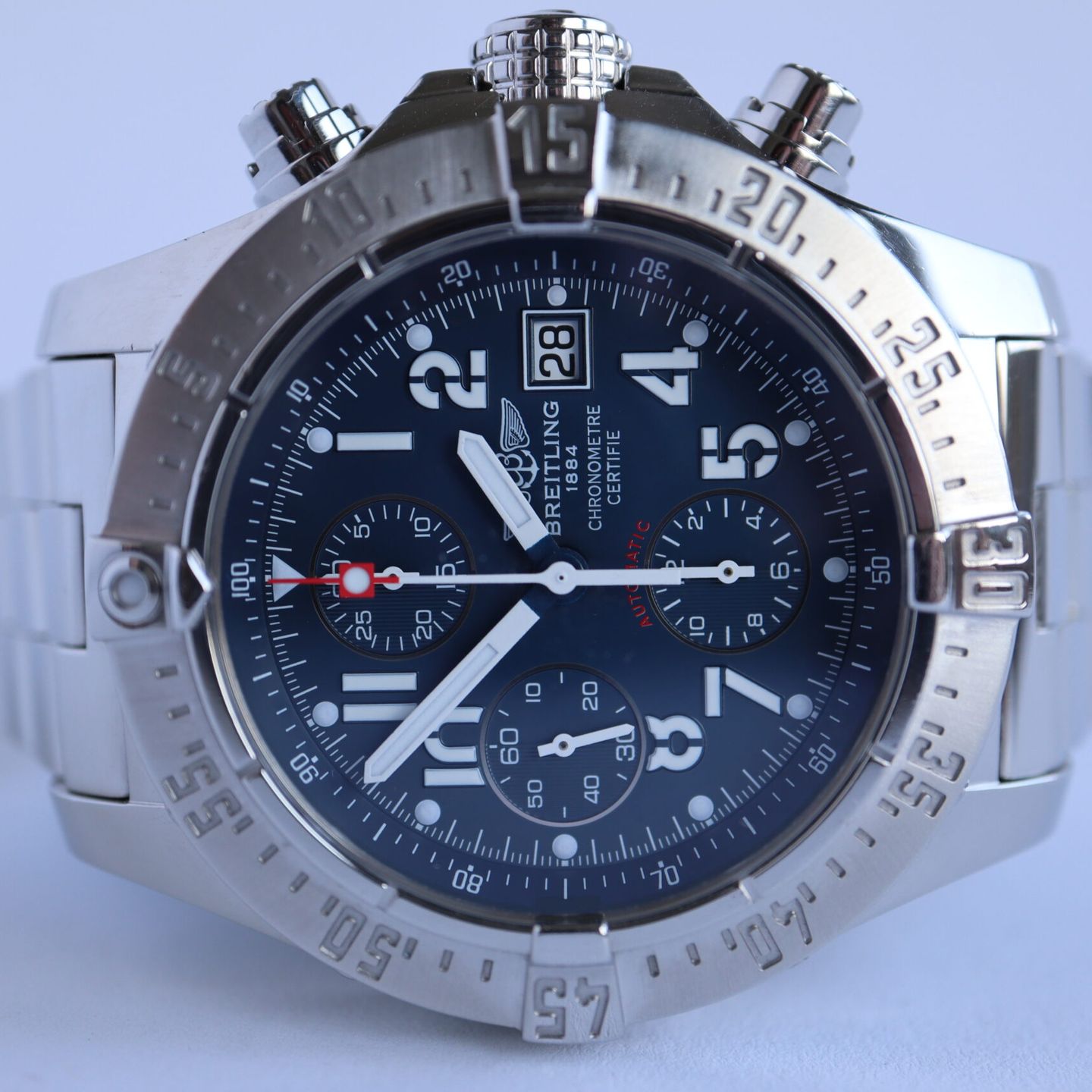 Breitling Avenger Skyland A13380 (2012) - Zwart wijzerplaat 45mm Staal (2/8)