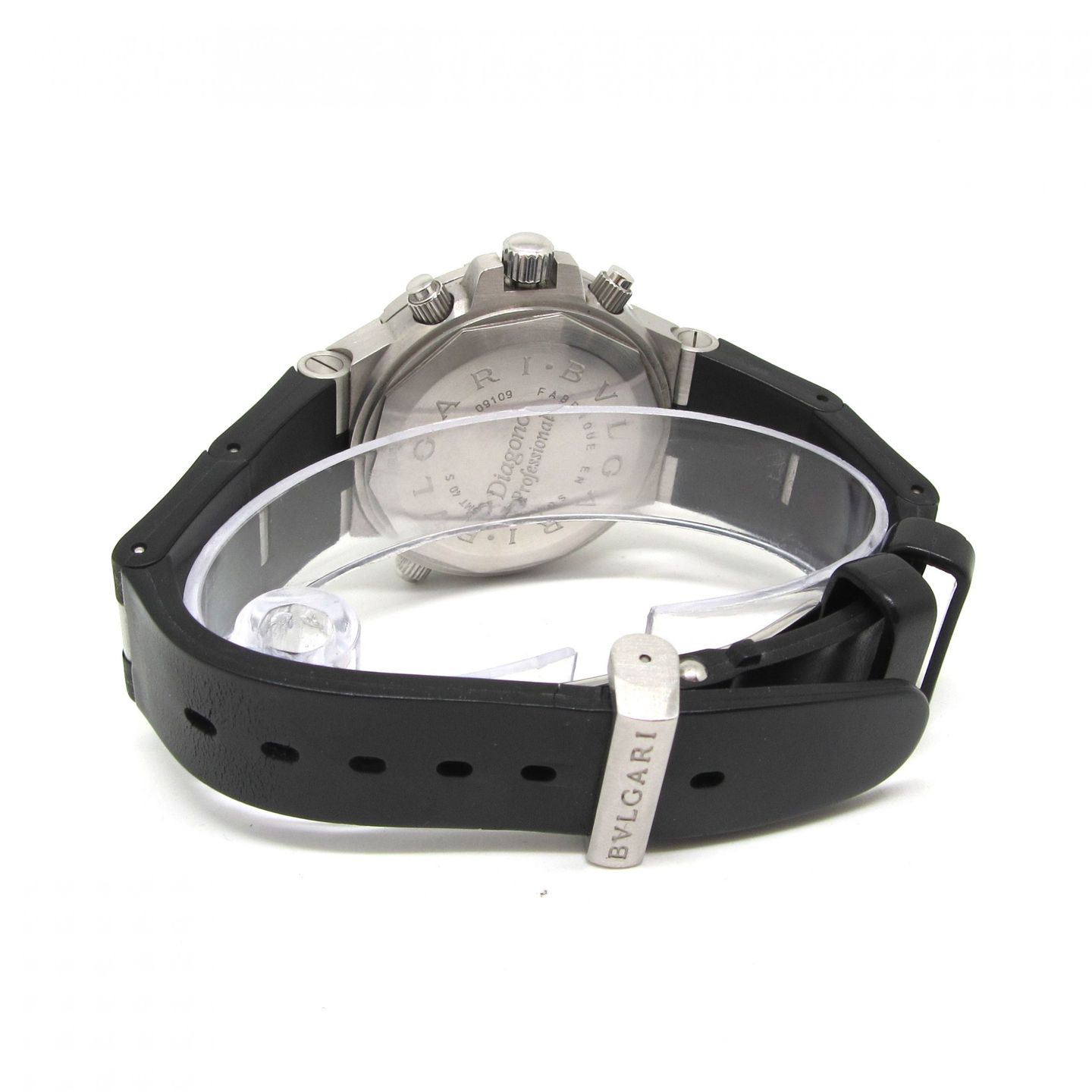 Bulgari Diagono GMT40S (Unknown (random serial)) - Silver dial 41 mm Steel case (3/6)