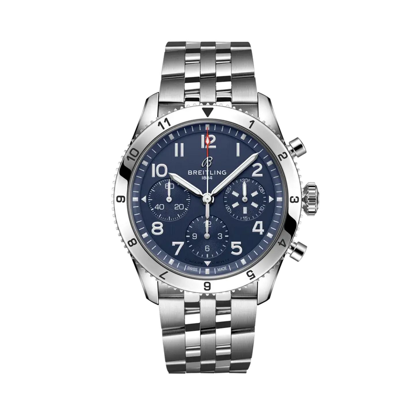 Breitling Classic AVI A233801A1C1A1 (2025) - Blauw wijzerplaat 42mm Staal (1/1)